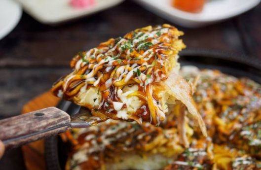 Hiroshima-style Okonomiyaki